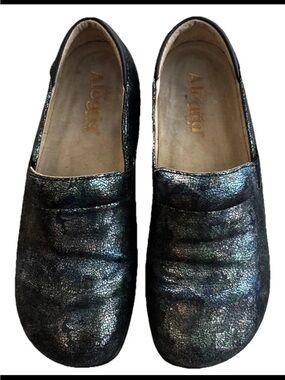 Alegria Keli Clogs PRO Women’s Iridescent Multi-Color Slip-On US Sz 7